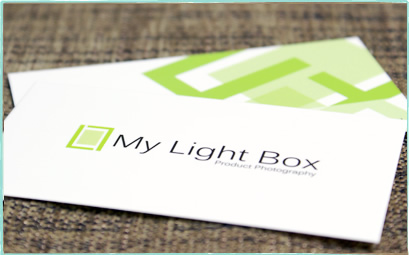 My Light Box Business Card Design